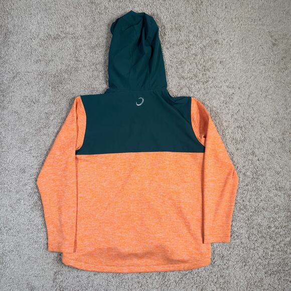 Zero Restriction Tyson Hoodie Men's Medium Orange Performance Golf Outdoor - Picture 9 of 10